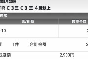 【競馬】園田の1Rみたいなレースって何を元に判断するんだ？