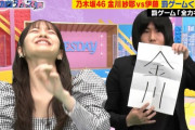 【乃木坂46】これ“あの番組”即出れるだろwww 金川紗耶『◯◯好き』だったことをテレビで初告白wwwwww