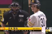 正木智也、5番の仕事を全う　2安打3打点 打率は驚異の.364