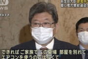 経産大臣｢夏に電力がひっ迫するかも､節電してくれ｡あと､冬には11年ぶりに電力使用制限を発令するかも｣