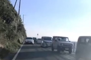 【衝撃】頭おかしい。淡路サンセットラインで逆走車に遭遇する車載。