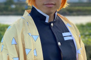 【悲報】なかやまきんに君、鬼滅のコスプレをしてしまう
