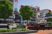 ワイがマイクラで作ってるターミナル駅