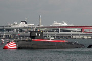 海自の最新鋭潜水艦「らいげい」が川崎重工業神戸工場で進水…「たいげい」型の4番艦！