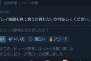 【恐怖】Steamレビュー「このゲームで睡眠時間失います」ワイ「嘘松ｗ」