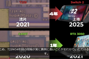 【悲報】Switch2のチップは2021年製で生まれる前から型落ちに…