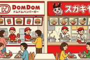 【連携強化】スガキヤ、ドムドムハンバーガーを買収