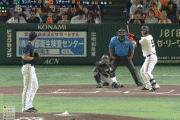 【巨人対ヤクルト14回戦】巨人・リチャード、ヤクルト・ランバートから第４号同点ソロホームラン！！！！！！！！！！！！！！！！！