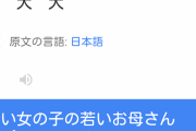 【悲報】グーグル翻訳で「犬」を「若い女の子の若いお母さんのプロフィール」と訳すバグがみつかる…