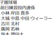 【悲報】巨人大城ファーストで守備練習