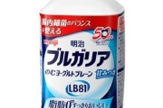 【悲報】明治・ブルガリア飲むヨーグルトが終売か・・・「残っているのは400mlだけ」