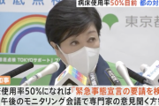 【悲報】東京都、今週にも緊急事態宣言の要請検討か