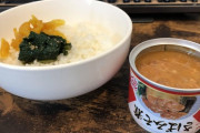【画像】おれの昼ごはんワロタ