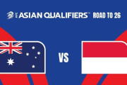 ◆W杯予選◆亜C組 豪州×インドネシア インドネシア後半に一矢も豪州5発快勝で勝ち点10で2位堅持