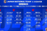 【速報】サッカーＵ24日本代表(OA枠3人含む)、メンバー発表ｗｗｗｗｗｗｗｗｗ