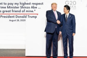 「私の偉大な友人である安倍晋三首相に最大の敬意を表したい」――トランプ大統領「非常につらかったに違いない。」
