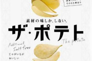 あえての味付けなし！　じゃがいもの味がそのまま味わえるポテトチップスが登場