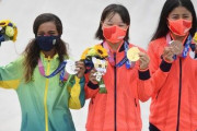【東京五輪】スケボー女子、西矢(13)が金、中山(16)が銅を獲得！日本勢が男女でストリートを制覇！