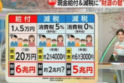 【あれ？】食料品消費税ゼロ、給ふ金の方が良かった模様ｗｗｗ