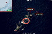 【画像】 エマニュエル駐日米国大使、衛星写真開示「中国の輸入禁止？笑、15日には既に日本沿岸で中国漁船が操業しているのを知ってるぞ」