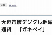 大垣市のデジタル地域通貨「ガキペイ」が話題に