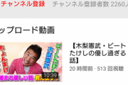 勝俣州和のYouTube、ガチで需要無い