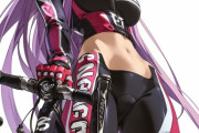 【FGO】バイク衣装のライダーさんイラスト！！　バイクの運転は世界一！！
