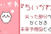 『ちいかわ』尖った部分がなくなる未来予想図に「ミッキーもドラえもんもそうですもんね」