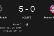 【悲報】バイエルンさん、ボルシアMG相手に5-0で派手に逝くｗｗｗｗｗｗｗｗｗ