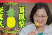 【朗報】台湾・蔡総統「台湾パイナップルは世界最高品質、ニッコリすること間違いなし！」