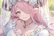 【グラブル】花嫁衣装ナルメアの破壊力… / 歴代6月ウェディングシーズンの公式イラスト色々