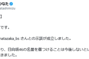 【日向坂46】清水ひなたさん、誹謗中傷アカウントとの示談が成立