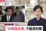 【速報】安倍政権、和牛商品券に続き『お魚商品券』の発行検討