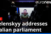 [逆効果？]ゼレンスキー大統領、伊議会でもイキリ演説を行い反発を招く…[海外の反応]