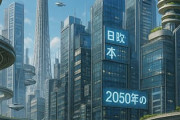 2050年の日本ってどうなっているんだろうね