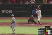 【広島対阪神19回戦】広島・モンテロ、阪神・大竹から第６号逆転３ランホームラン！！！！！！！！！！！！！！！！