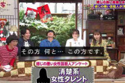 断トツ態度悪い「清楚系女性タレント」発表で騒然「え～っ？！」「真逆中の真逆」壁蹴り、胸ぐら掴み罵倒