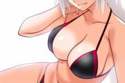 【FGO】水着の邪ンヌイラスト！！　ビキニ姿いいですね！！
