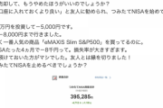 【悲報】投資素人さん、つみたてNISAに案の定騙される。大損害を出して泣く