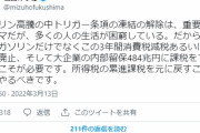もう議員をお辞めになるのがよろしい　～　【社民】福島みずほ氏「大企業の内部留保484兆円に課税を」