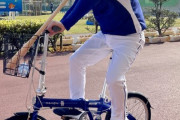 【朗報】立浪さん、自転車に乗れる