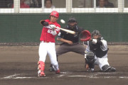 広島・西川、インハイを技ありホームラン