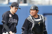 ロッテ・ドラ1松川、驚異の打率.412　高卒新人開幕マスク待ったなし