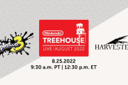 【朗報】「Nintendo Treehouse：Live：August 2022」が8月26日1時30分(25日25時30分)より配信決定！！