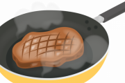 【悲報】フライパンで焼くステーキ、あまり美味しくない←これｗｗｗｗｗ