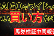 DAIGOって競馬やってて楽しいのかな