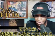 【悲報】火垂るの墓を見た黒人さん、とんでもないことを言ってしまう