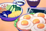 アニメの食べ物のシーンを貼って作品名を当ててもらうトピ