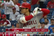 大谷翔平さんの打率、ずっと.305付近で安定している
