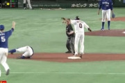 【悲報】巨人増田が9回裏に盗塁失敗→リクエストの権利無し
